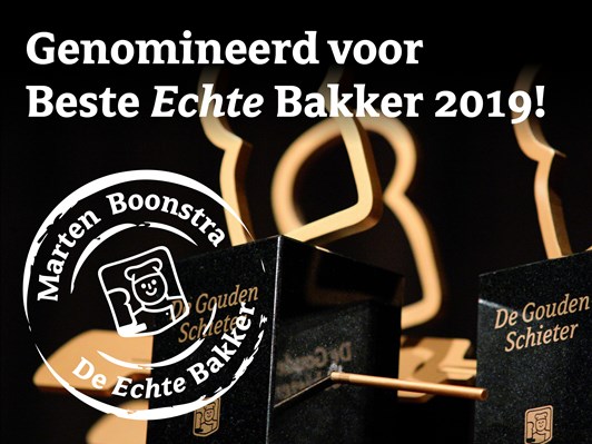 Nominatie Beste Echte Bakker 2019