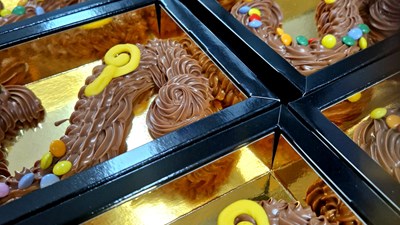 Chocolade letter!