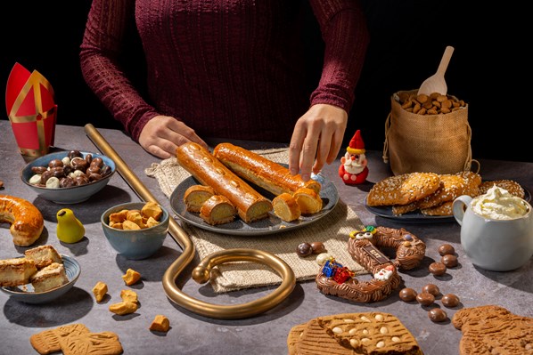 Sinterklaas assortiment liggend - amandelstaaf Sinterklaas assortiment liggend - amandelstaaf